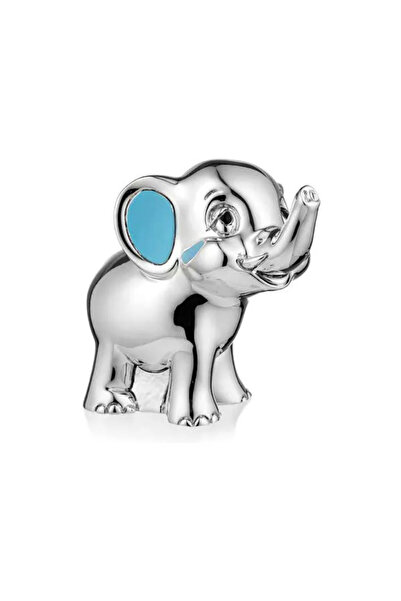 Moda Argenti Decorative Elephant Piggy Bank 13x12 Blue