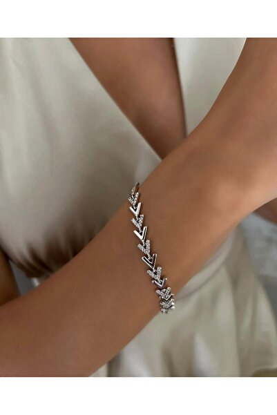 XUPING JEWELRY Xuping Jewelry Model Vip Series Fish Bone Steel Bracelet