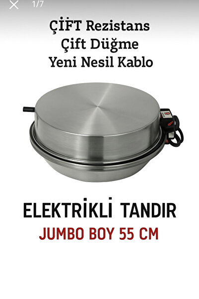 banuborkun Jumbo Boy 55 Cm Elektrikli Tandır
