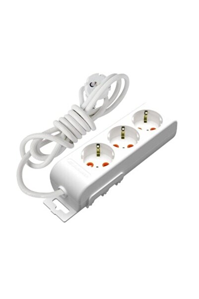 Mutlusan Ri-Tech Üçlü Topraklı Grup Priz Çocuk Korumalı 5 Metre Kablolu