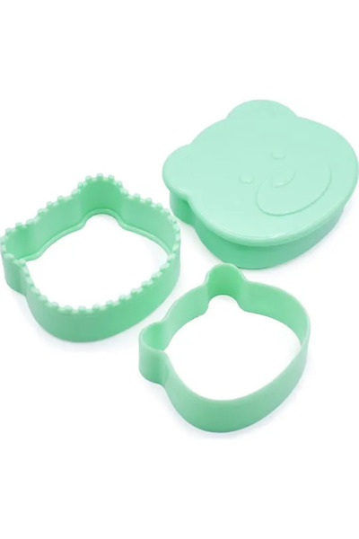 Melii 3-in-1 Animal Sandwich Cutters Set