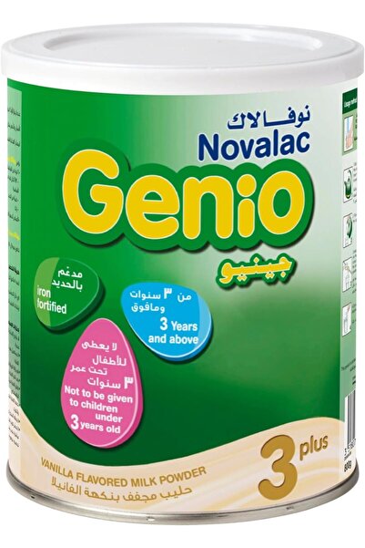 NOVALAC مسحوق حليب جينيو 3 بلس بنكهة الفانيليا للأطفال من عمر 3 إلى 6 سنوات 8...