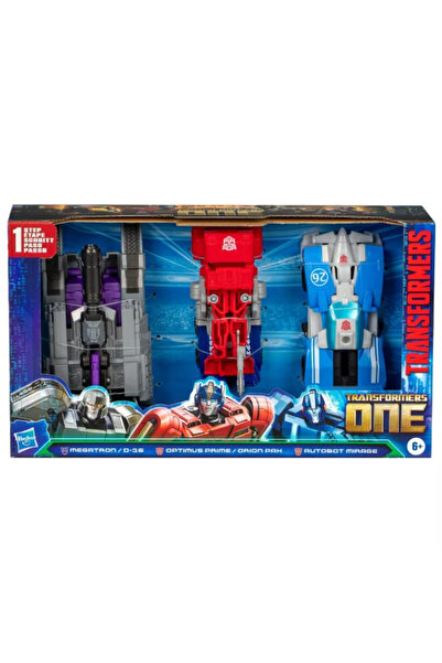 Hasbro Set 3 figurine Transformers: Megatron D- 16, Optimus Prime Orion Pax, Autobot Mirage