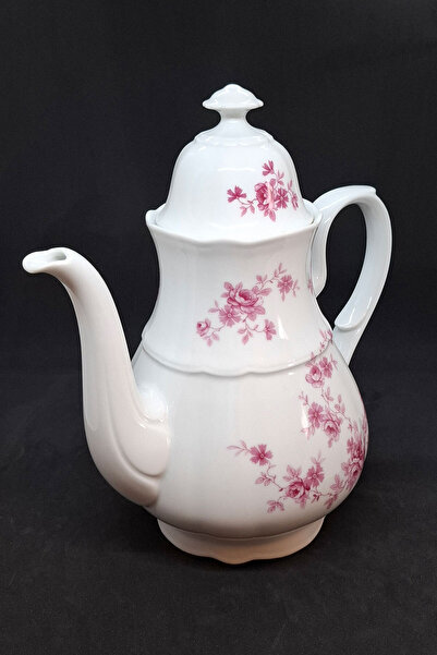 Bavaria Tirschenreuth Pink Colored Porcelain Coffee/Tea Pot 1.7 L