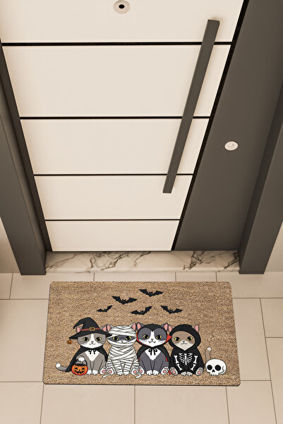 Dormot Ψηφιακή εκτύπωση υψηλής ποιότητας, Χαλάκι πόρτας με θέμα το Halloween