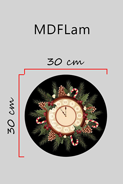 Dormot Ψηφιακή εκτύπωση υψηλής ποιότητας, Πρωτοχρονιά, Καλά Χριστούγεννα, Στολίδι πόρτας με θέμα την Πρωτοχρονιά, Στολίδι τοίχου