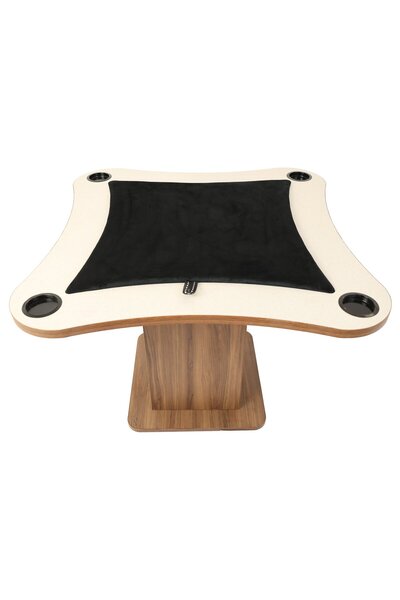 4P Neom Plot & Jacaro 2*1 Table - MDF - 97×97×73 cm (Black)