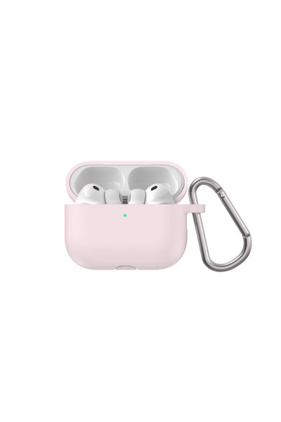 Green Lion جراب برلين سيليكون لسماعات AirPods Pro 3 - وردي
