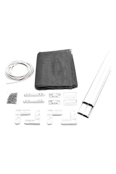 SOLIDON Kit complet plasă de țânțari pentru fereastră, SOLIDON, cu balamale, ...