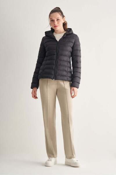 UTOPIAN Kapüşonlu Kısa Mont