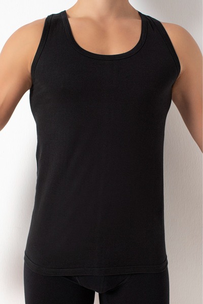 donset Men's 6-Pack Black Color Underwear