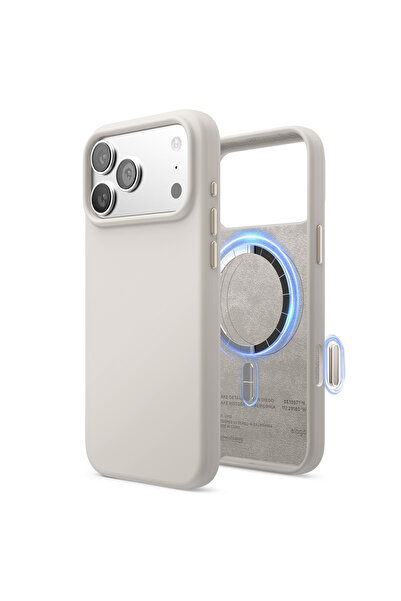 Elago iPhone 17 Pro Max 6.9 Manyetik Silikon Kılıf– MagSafe Uyumlu Premium Yu...