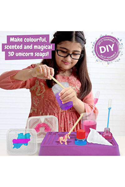 Hashtag Toys Unicorn Soap Making Kit for Kids (Ages 6-10)