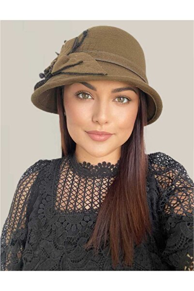 Confortino Miss Anita luxury thick felt women's hat - ONE size, ADJUSTABLE