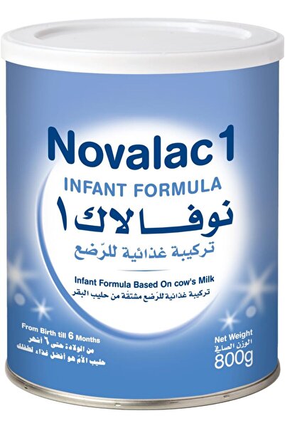 NOVALAC 1 Infant Milk Formula, 0-6 Month, 800 g