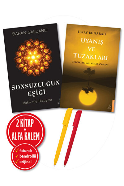 Destek Yayınları Alfa Kalem+ Baran Saldanlı İlkay Buharalı 2 Kitap (Sonsuzluğ...