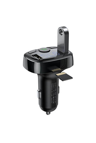 Baseus Modulator FM Bluetooth S-09A, 2 x USB-A - 1 x microSD CCMT000001