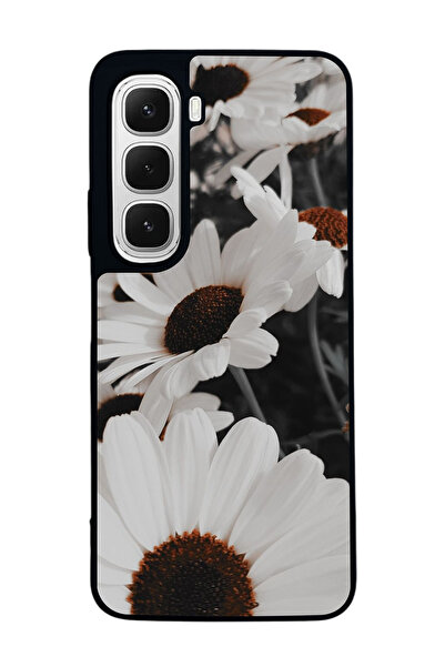 BGAKSESUAR Infinix Hot 60 Mat Uyumlu Siyah Kılıf – Yumuşak Silikon, Koruyucu, Şok Emici Kapak