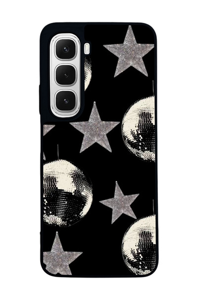 BGAKSESUAR Infinix Hot 60 Mat Uyumlu Siyah Kılıf – Yumuşak Silikon, Koruyucu,...