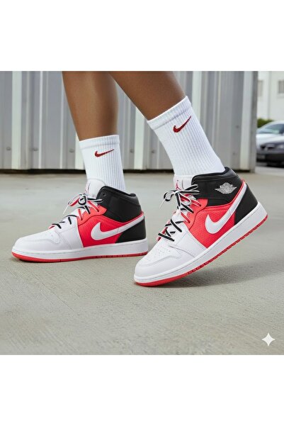 Nike Air Jordan 1 Mid Se Women's Sports Shoes Fb4417-016