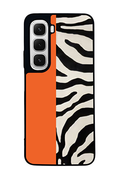 BGAKSESUAR حافظة سوداء متوافقة مع هاتف Infinix Hot 60 - سيليكون ناعم، واقي، غطاء ممتص للصدمات