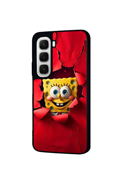 BGAKSESUAR Infinix Hot 60 İ Matte Compatible Black Case – Soft Silicone, Protective, Shock-Absorbing Cover