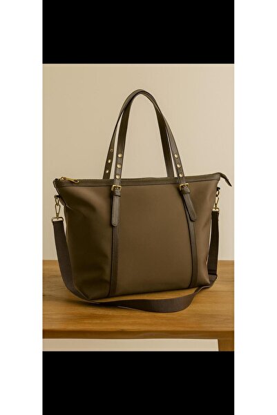 ÇANTİKA Basic kemer detaylı kadın çapraz ve omuz çantası