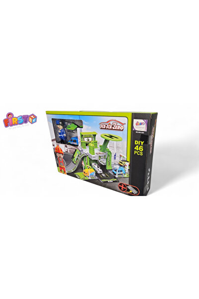 FIRST TOY Police Station and Rescue Game (46 pieces)