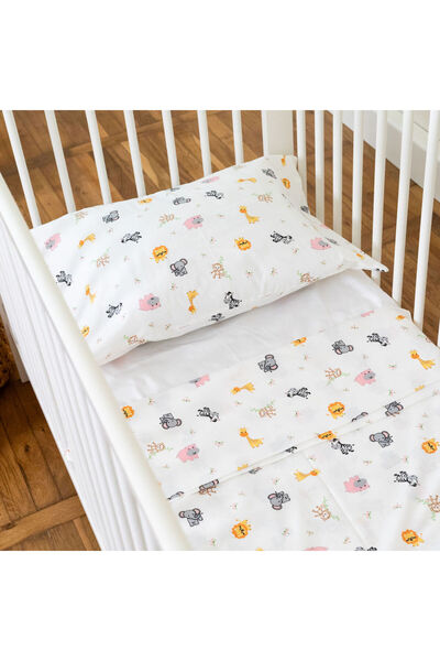 Bebelusenii Concept Cotton bed linen - Hipo Pink