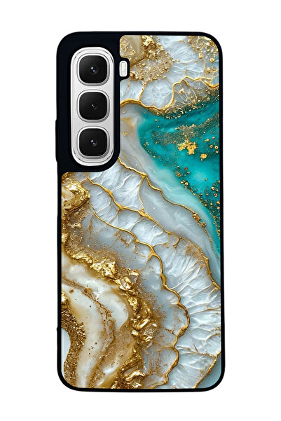 BGAKSESUAR حافظة سوداء متوافقة مع هاتف Infinix Hot 60 I Matte - سيليكون ناعم،...