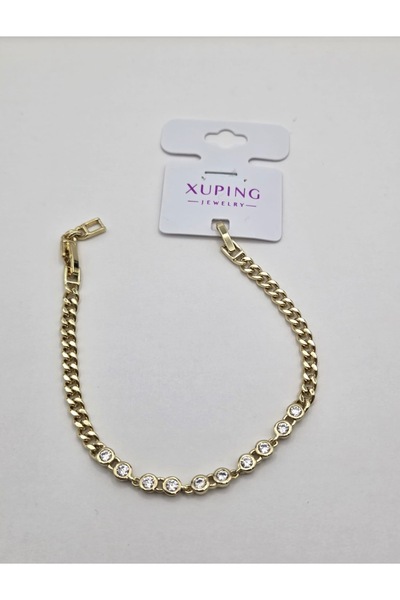 XUPING JEWELRY Jewelry Store Model Vip Series Fine Gourmet Zircon Stone Bracelet 17+2 cm