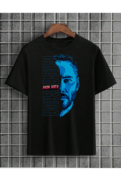 lovver Jhon Wick Custom Concept Designed Cotton Premium Printed T-Shirt