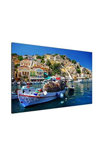 PozaTablou Pictură pe pânză: Bucurie mediteraneană 100x70 cm