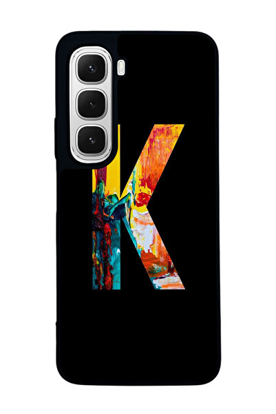 BGAKSESUAR حافظة سوداء متوافقة مع هاتف Infinix Hot 60 I Matte - سيليكون ناعم،...