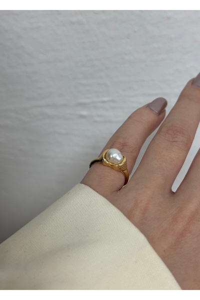 KİLİGİSTANBUL Pearl Ring, Adjustable