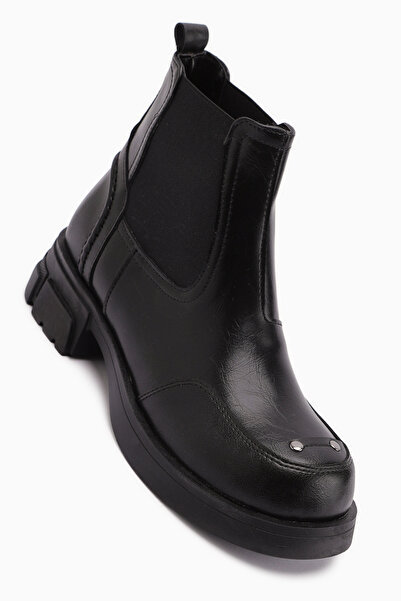 Limoya Emely Black Elastic Women's Boots