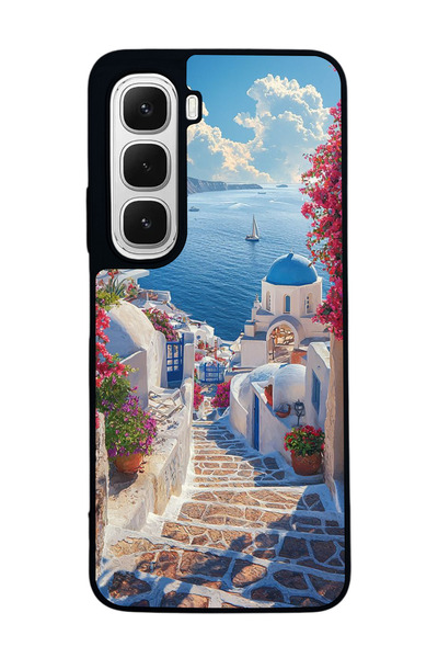 BGAKSESUAR حافظة سوداء متوافقة مع هاتف Infinix Hot 60 I Matte - سيليكون ناعم،...