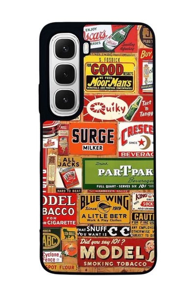 BGAKSESUAR حافظة سوداء متوافقة مع هاتف Infinix Hot 60 - سيليكون ناعم، واقي، غ...