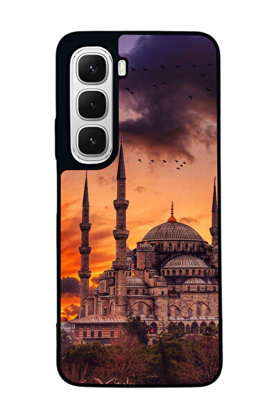 BGAKSESUAR Infinix Hot 60 Matte Compatible Black Case – Soft Silicone, Protective, Shock-Absorbing Cover