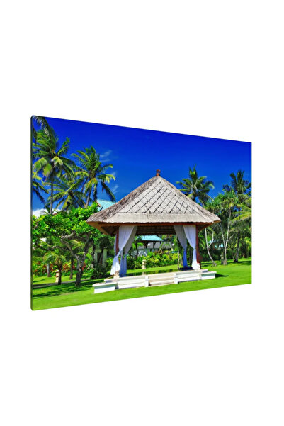 PozaTablou Tablou pe pânză: Liniște tropicală (2) 120x80 cm