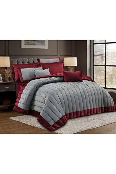 SADANHOME Luxurious velvet winter bedspread - 6 pieces - double size