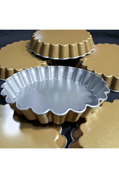 Guardini Yanmaz - yapışmaz mini tart , turta , kek kalıbı 6 lı mini ( 12 cm )