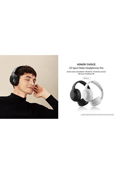 HONOR Casti Bluetooth CHOICE VZ Sport Mate Headphones Pro Black