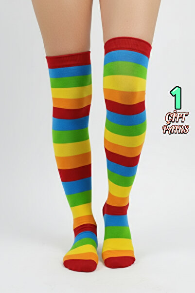 stellare Дамски модни памучни чорапи до коляното, 1 чифт