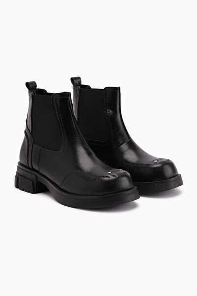 Limoya Emely Black Elastic Women's Boots