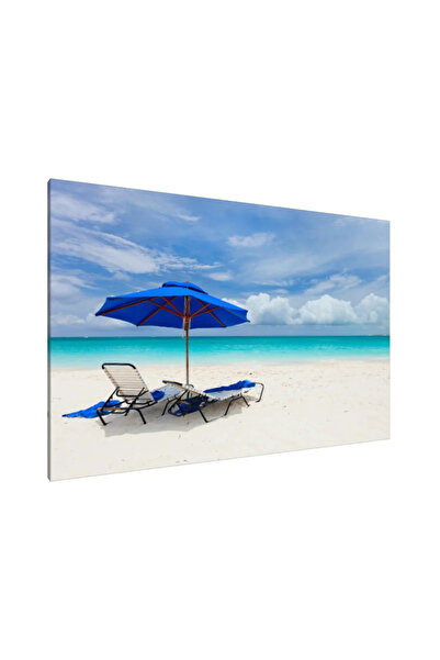 PozaTablou Tablou pe pânză: Liniște la malul mării (100x70 cm)