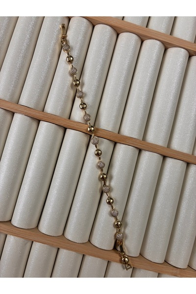 ARİ TAKI Topçuk Çelik Bracelet Gold