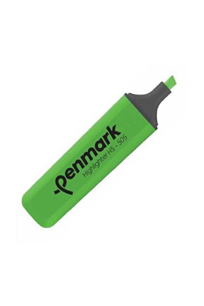 penmark قلم هايلايتر أخضر نيون 10 عبوات