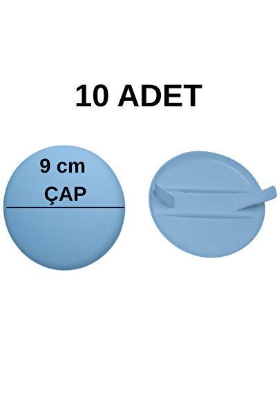 ZEYMEN HIRDAVAT BEYAZ Lüx Buat Kapağı düz Sıva Üstü Çözümü 9cm çap