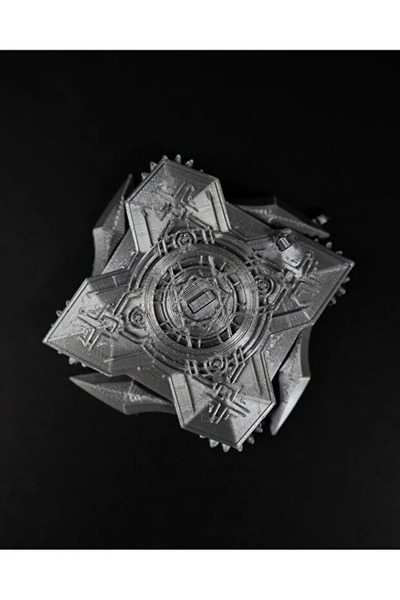 FOLİNZA Ninja Yıldızı Açılır Kapanır Shuriken Dekoratif Obje 8CM